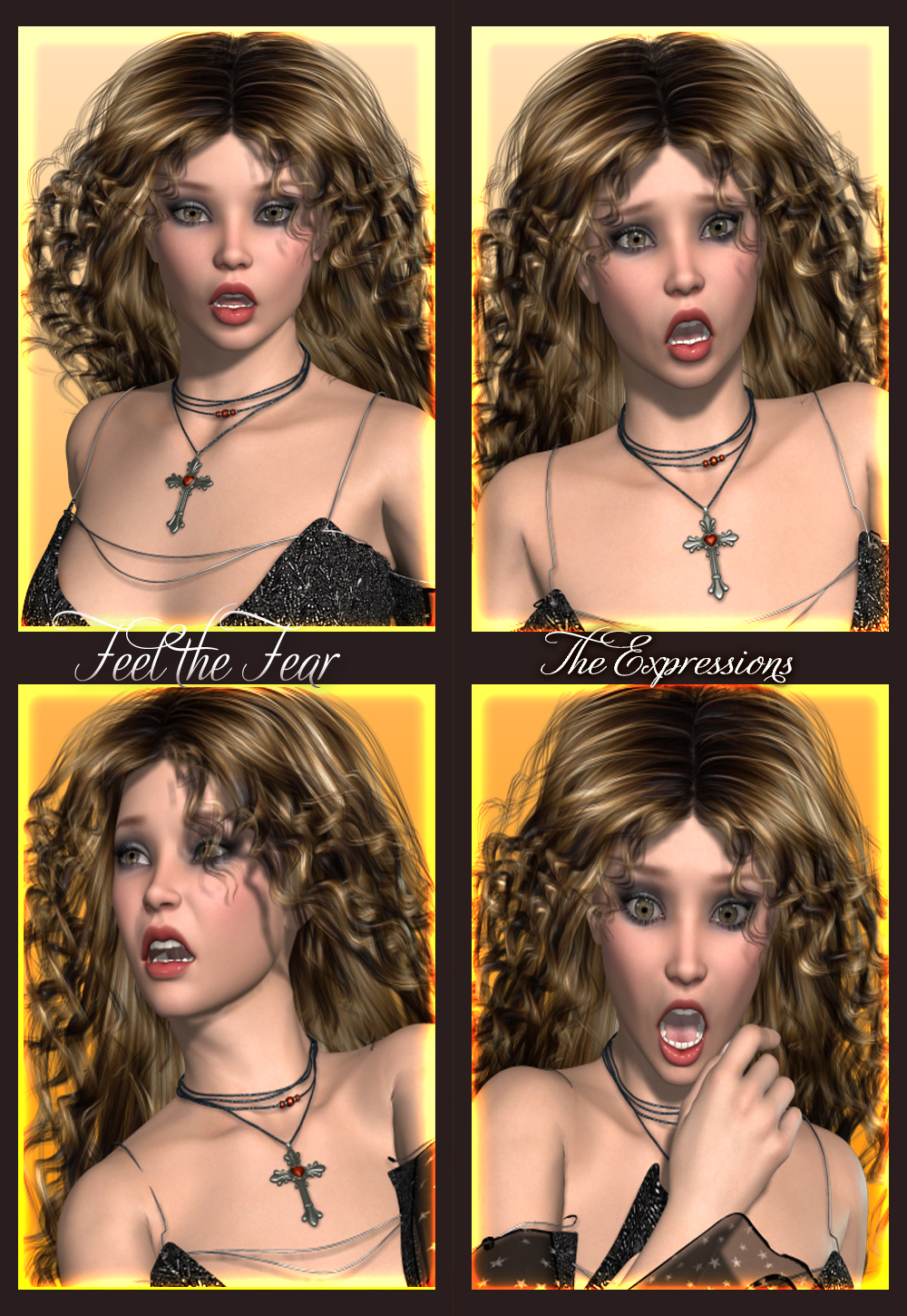 Feel the Fear Poses and Expressions for V4 by N/A