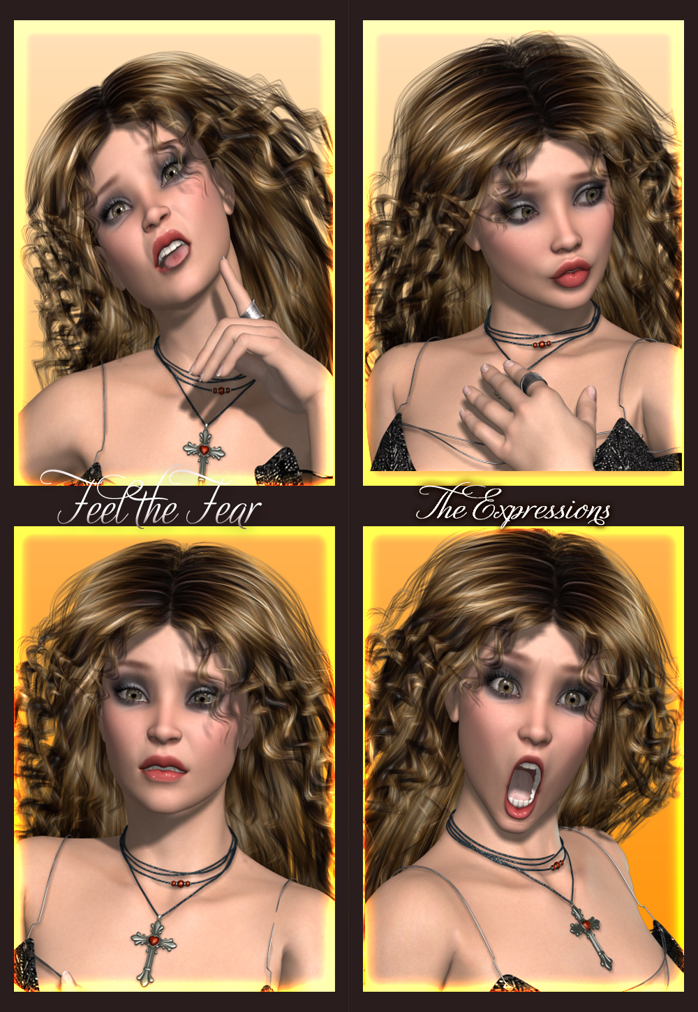 Feel the Fear Poses and Expressions for V4 by N/A