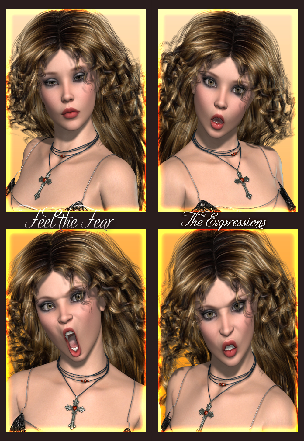 Feel the Fear Poses and Expressions for V4 by N/A