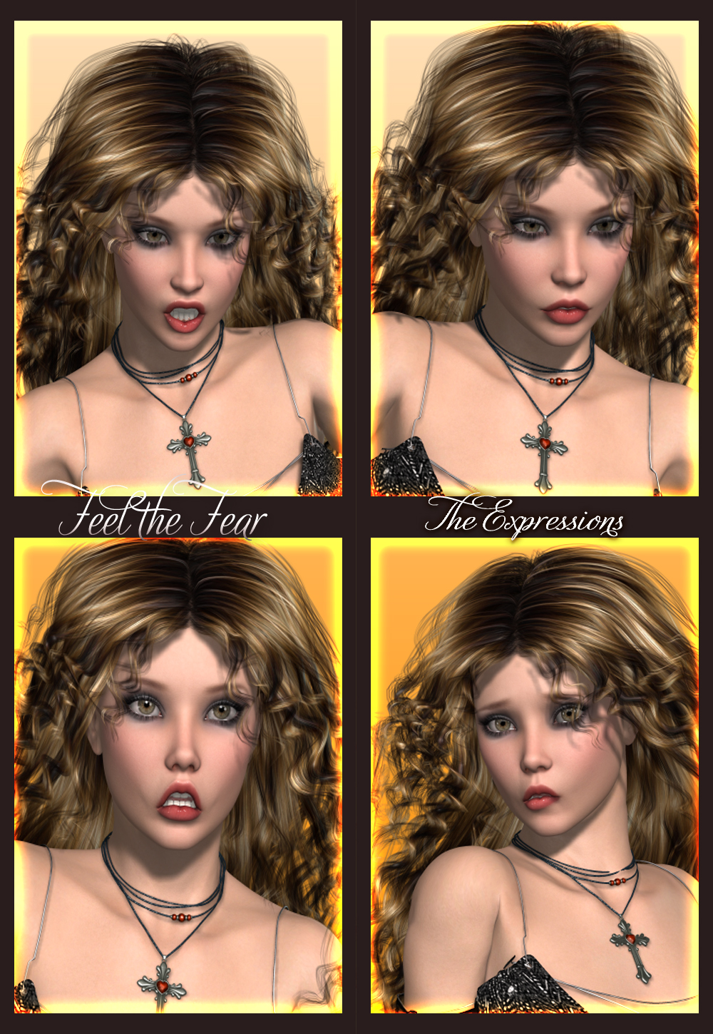 Feel the Fear Poses and Expressions for V4 by N/A