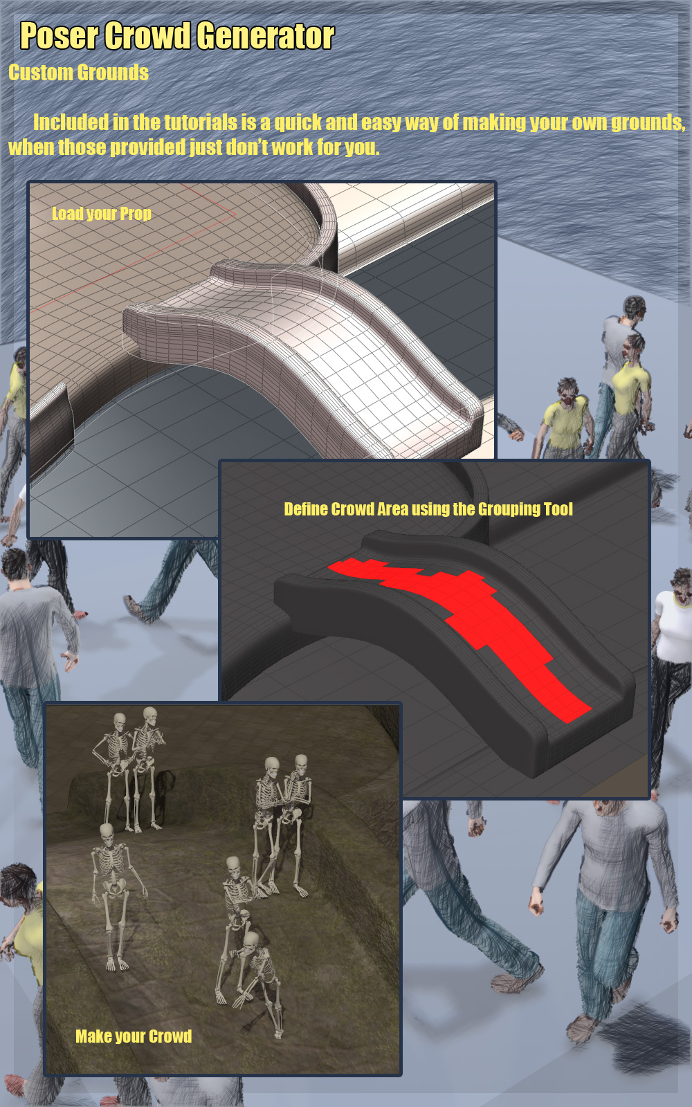 f68_Poser Crowd Generator by N/A
