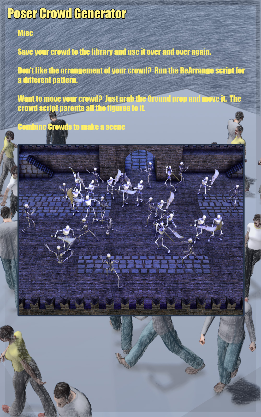 f68_Poser Crowd Generator by N/A