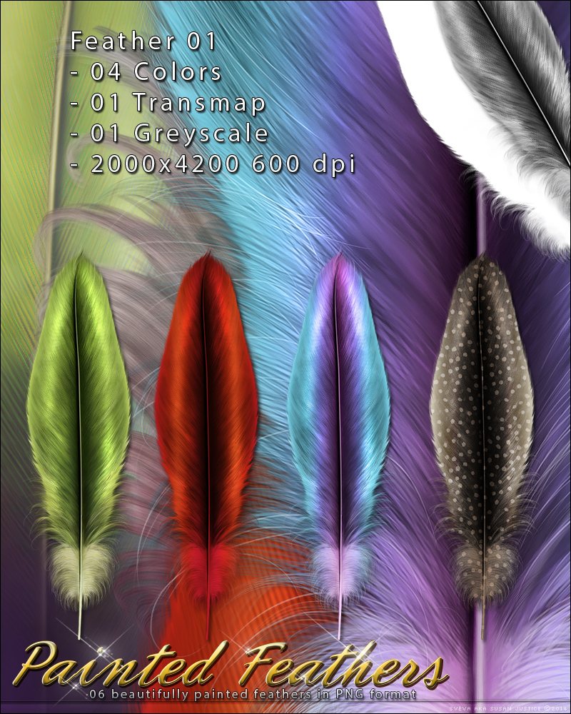 Painted Feathers SV by N/A
