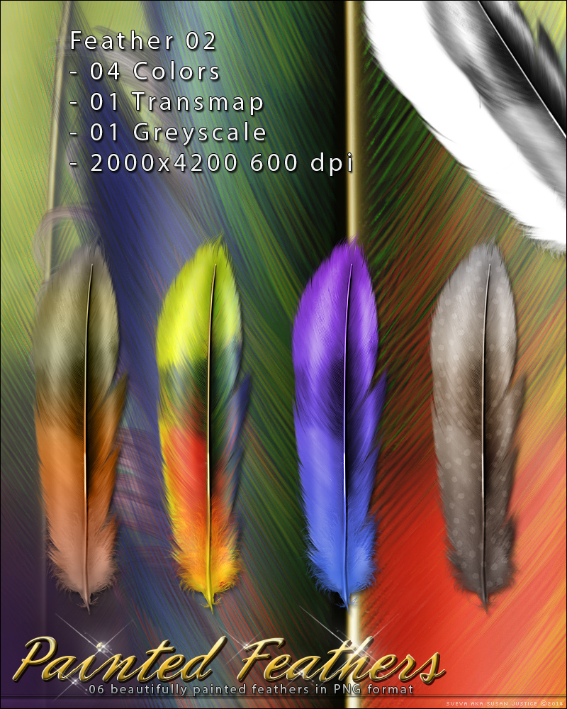 Painted Feathers SV by N/A