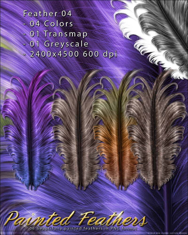 Painted Feathers SV by N/A