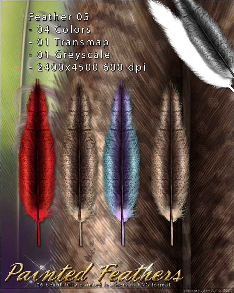 Painted Feathers SV by N/A