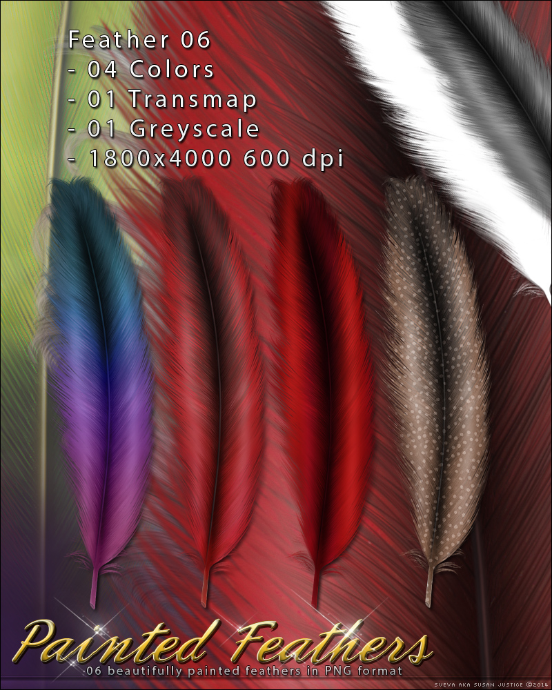Painted Feathers SV by N/A