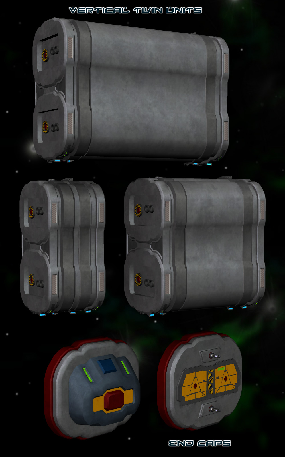 Space Ship Constructor Set 8 by N/A