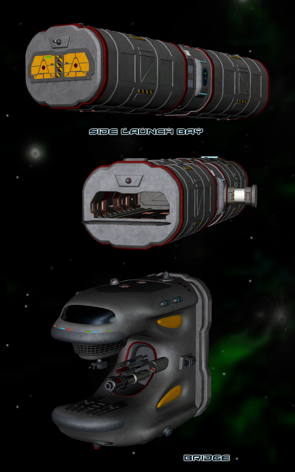 Space Ship Constructor Set 8 by N/A