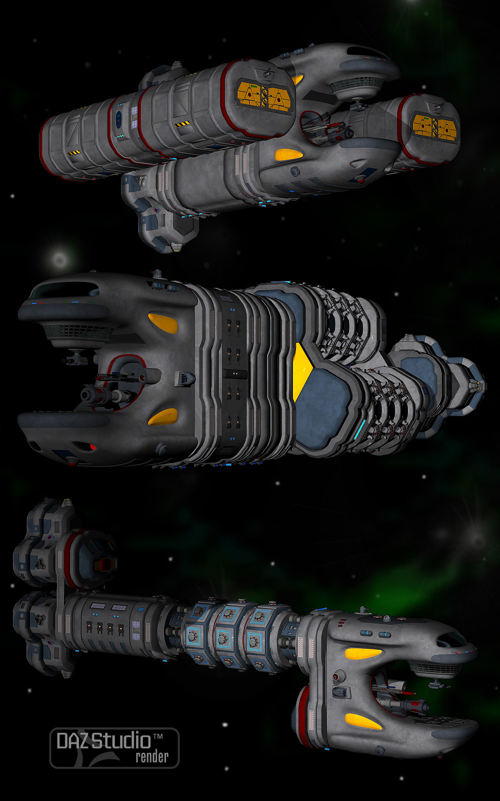 Space Ship Constructor Set 8 by N/A