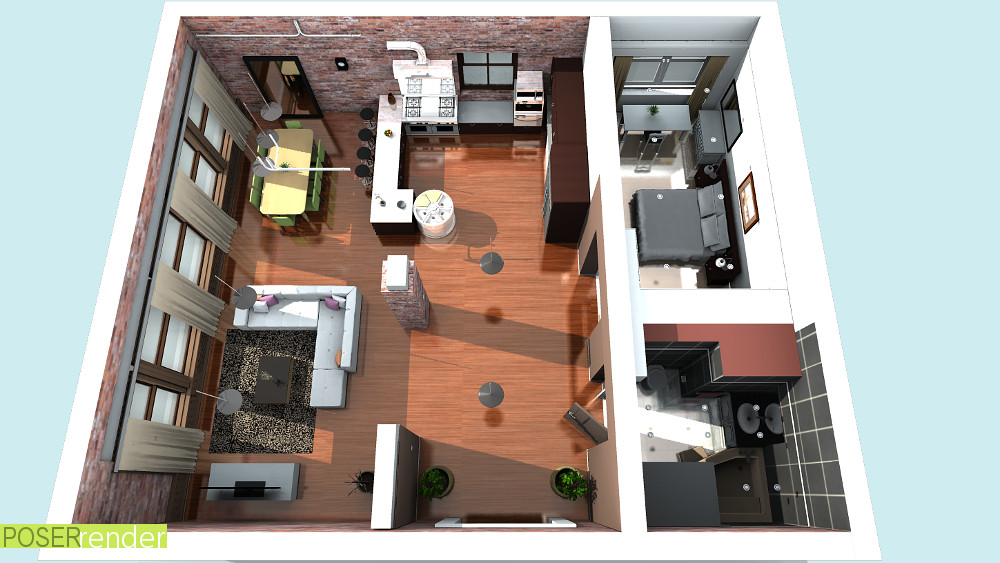 Single Apartment by N/A