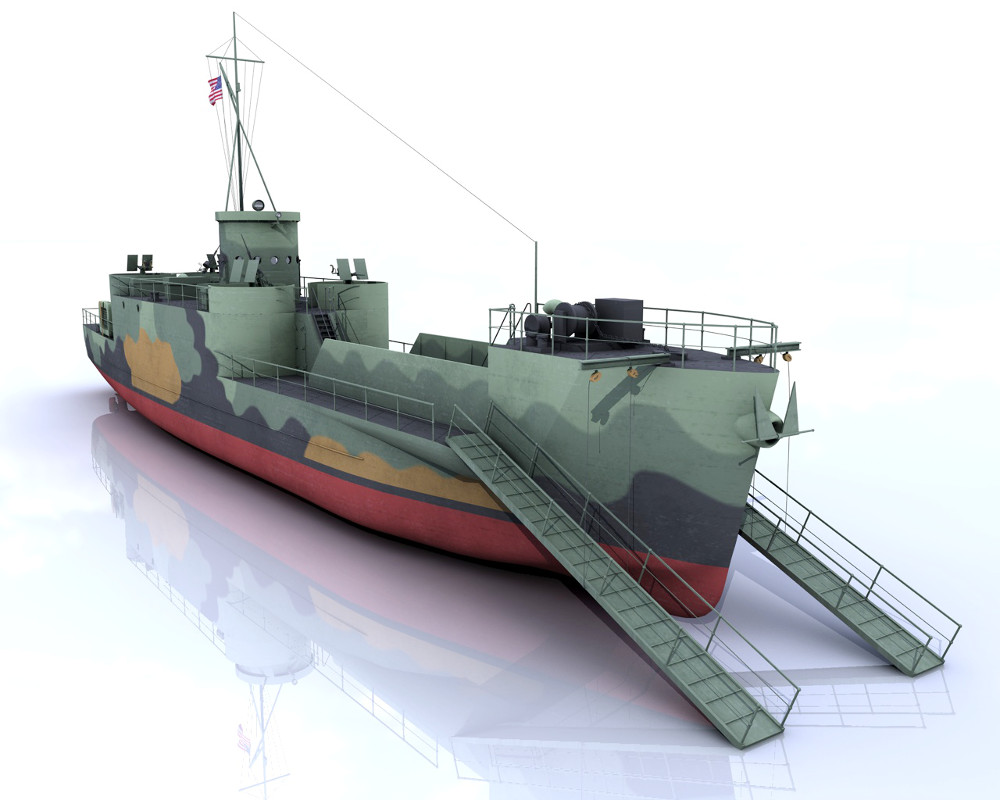 LCI (L) Version 2, Landing Craft Infantry by N/A