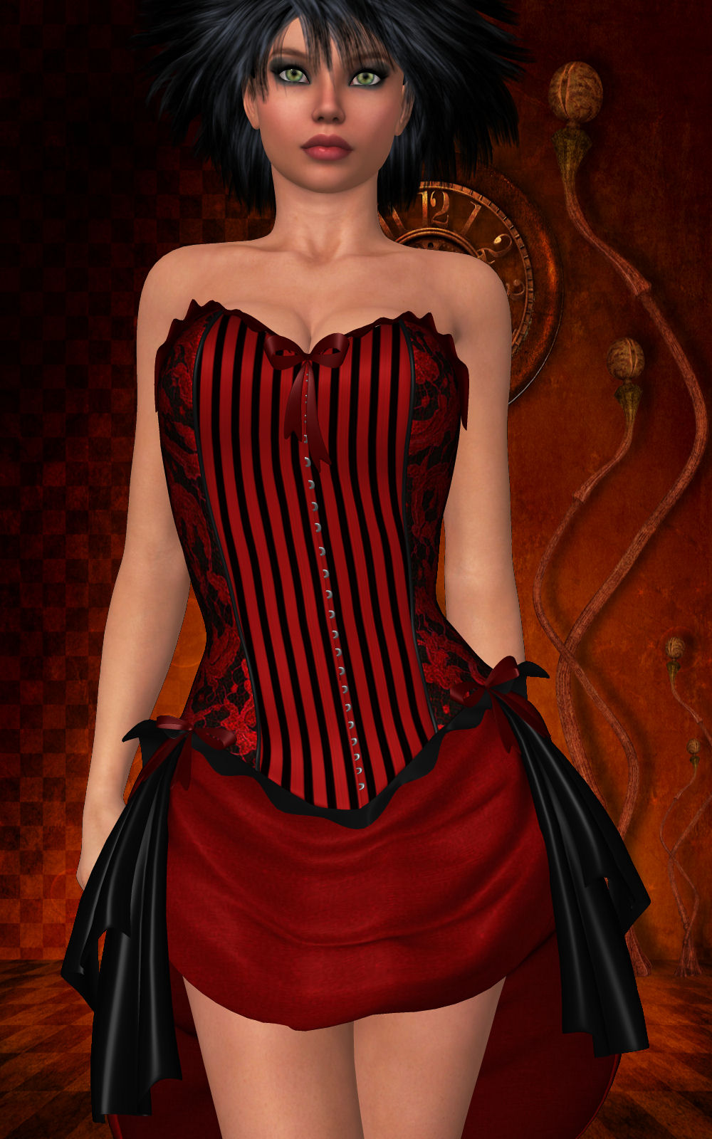 Hallows Eve for Bustier Dress by N/A