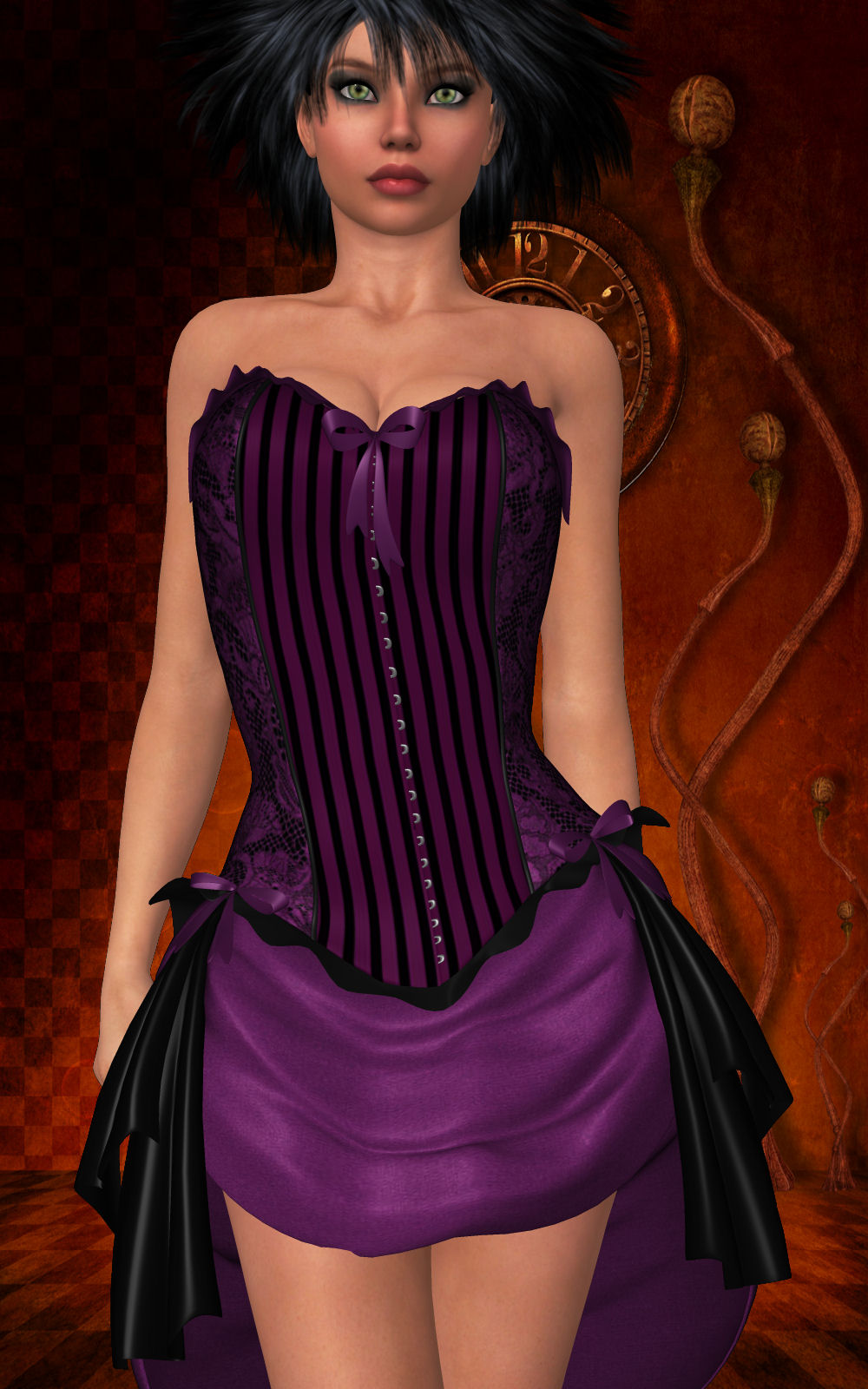 Hallows Eve for Bustier Dress by N/A