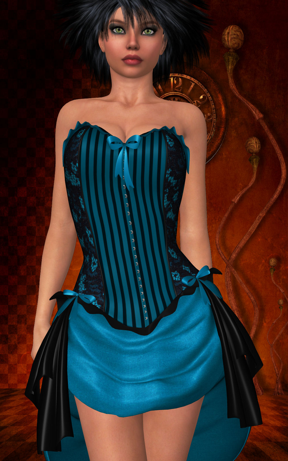 Hallows Eve for Bustier Dress by N/A