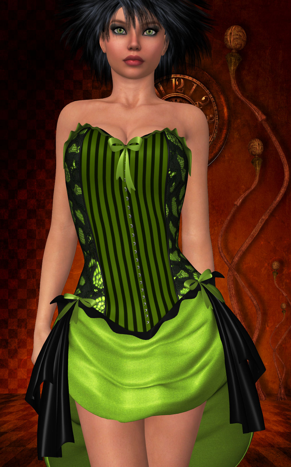 Hallows Eve for Bustier Dress by N/A