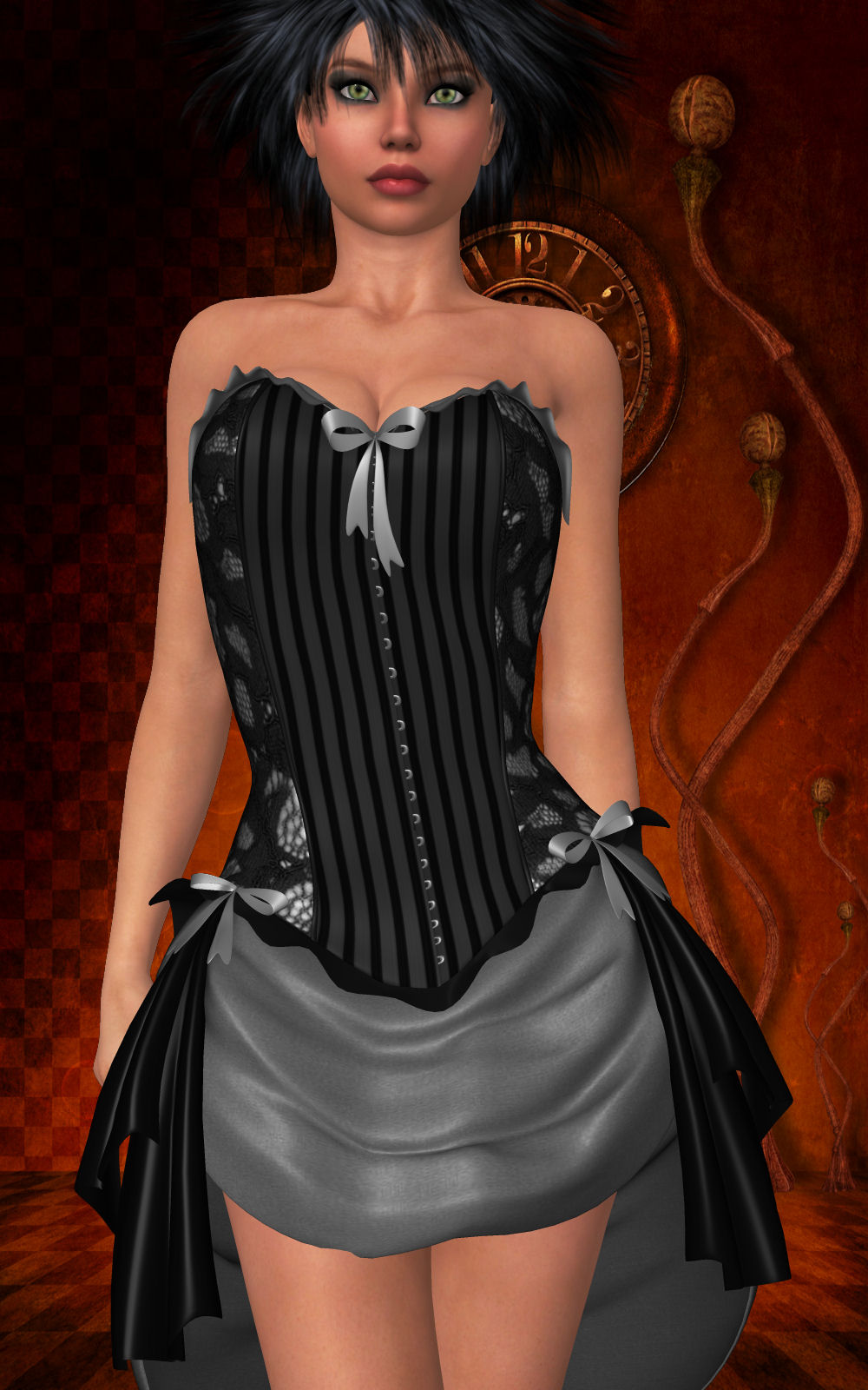 Hallows Eve for Bustier Dress by N/A