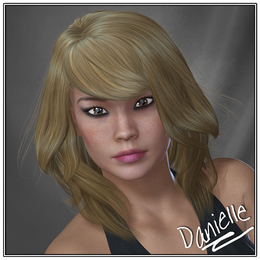 Danielle Hair for V4 and G2 by N/A