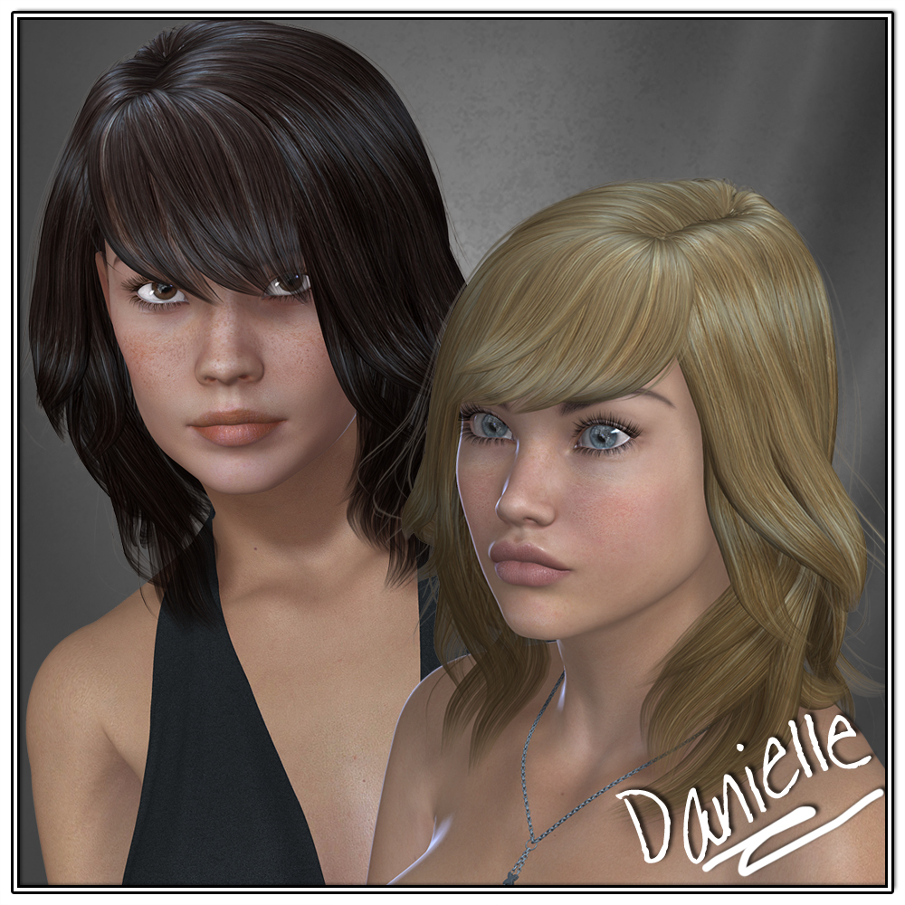 Danielle Hair for V4 and G2 by N/A