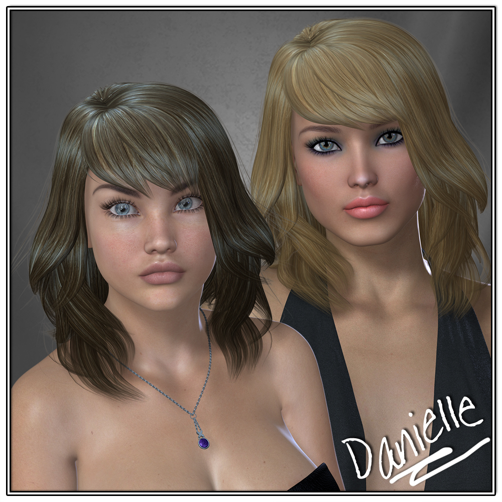 Danielle Hair for V4 and G2 by N/A