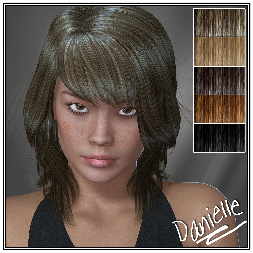 Danielle Hair for V4 and G2 by N/A