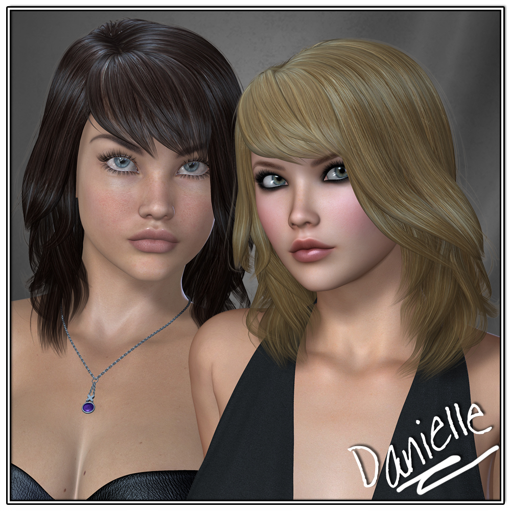 Danielle Hair for V4 and G2 by N/A