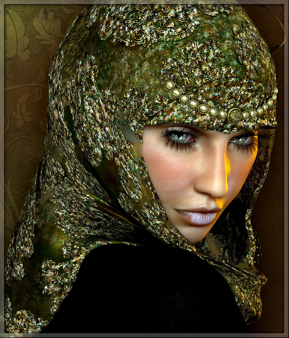 Exotique for Grace Headdresses by N/A