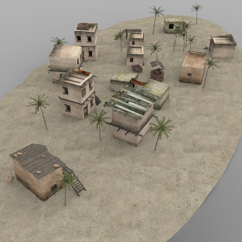 Desert Outpost (for Poser) by N/A