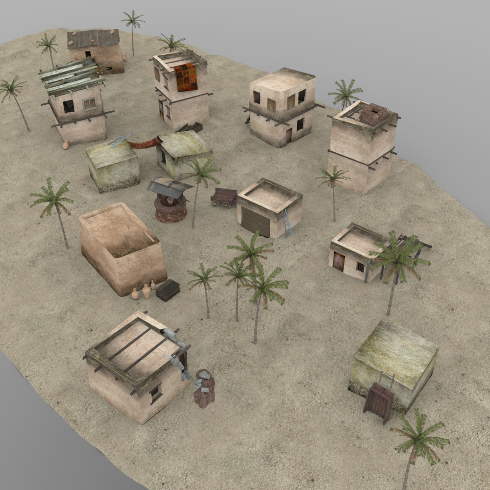 Desert Outpost (for Poser) by N/A