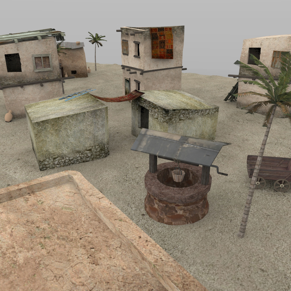Desert Outpost (for Poser) by N/A