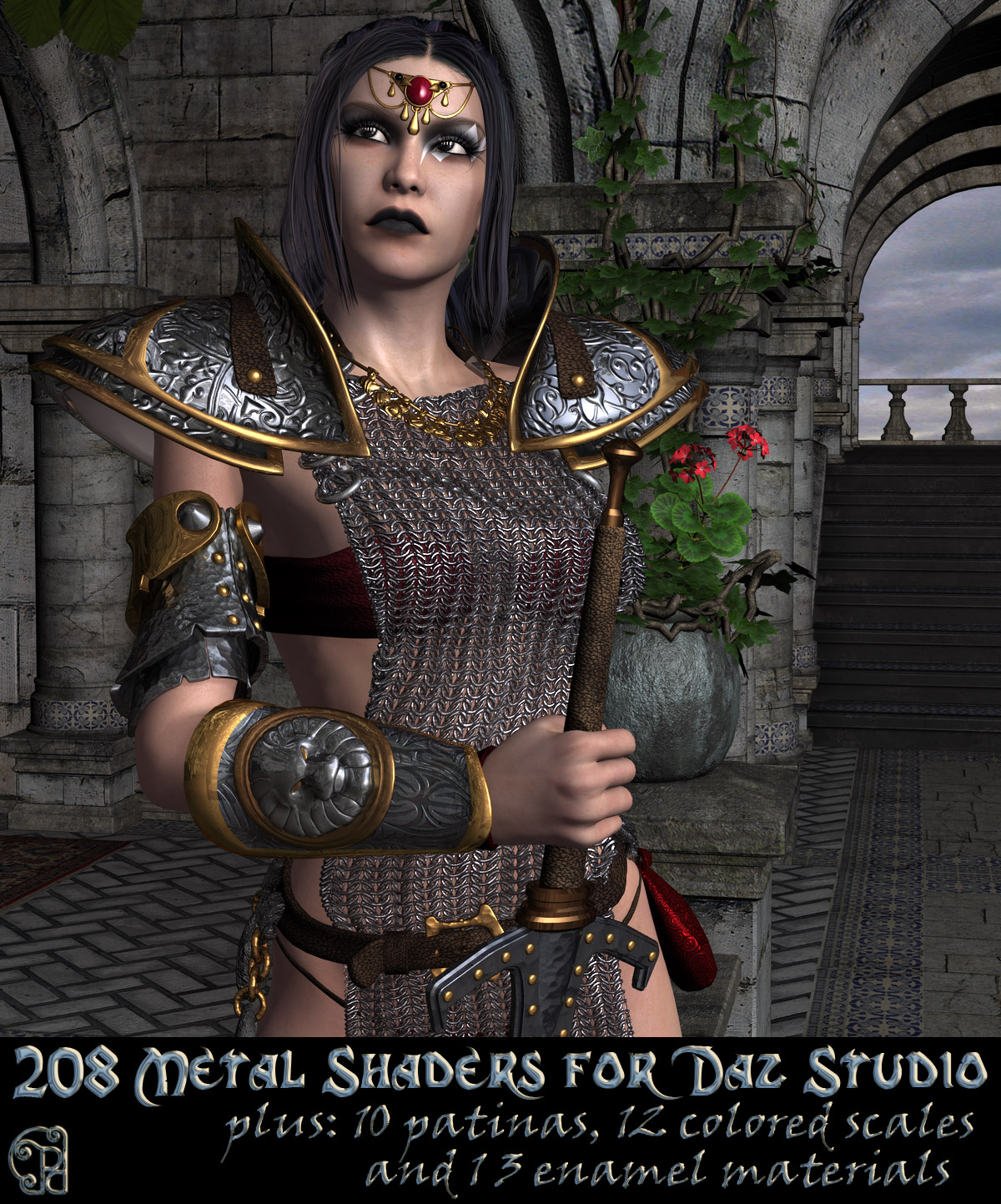 Pd-Metals Daz Studio Shaders by N/A