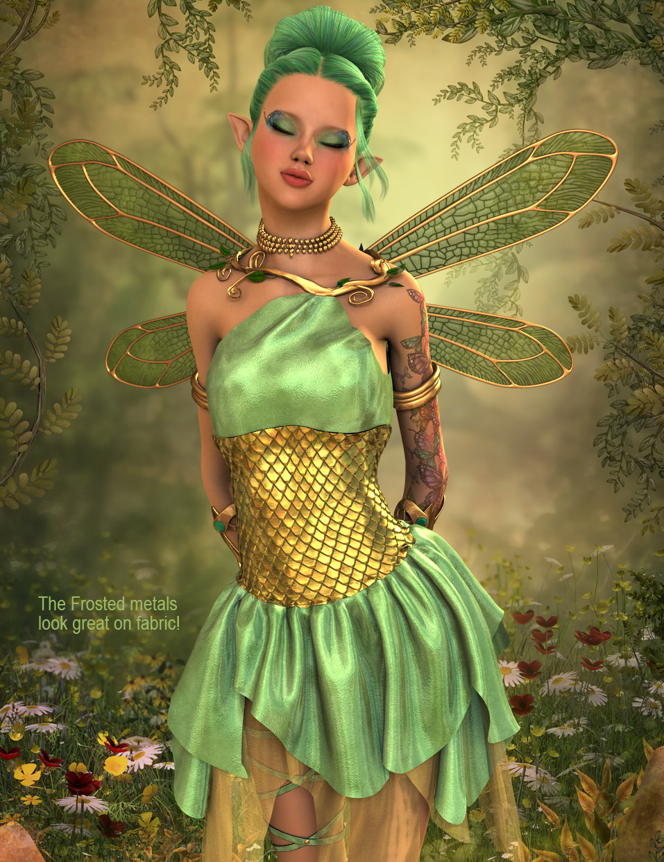 Pd-Metals Daz Studio Shaders by N/A