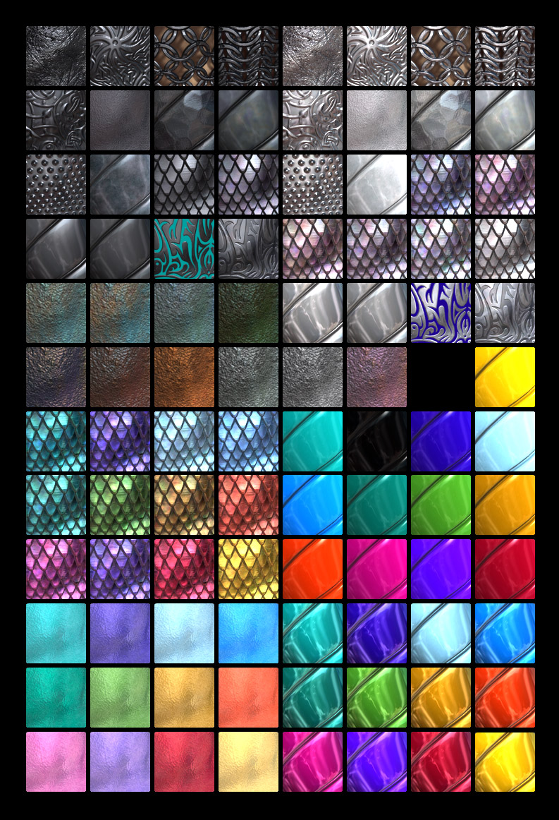 Pd-Metals Daz Studio Shaders by N/A