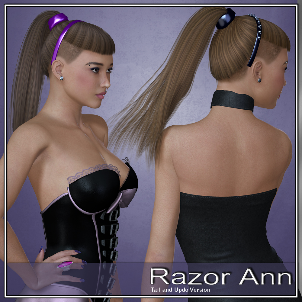 RazorAnn Hair for V4 and G2 by N/A
