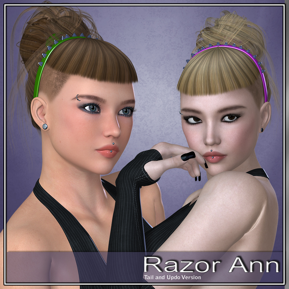 RazorAnn Hair for V4 and G2 by N/A