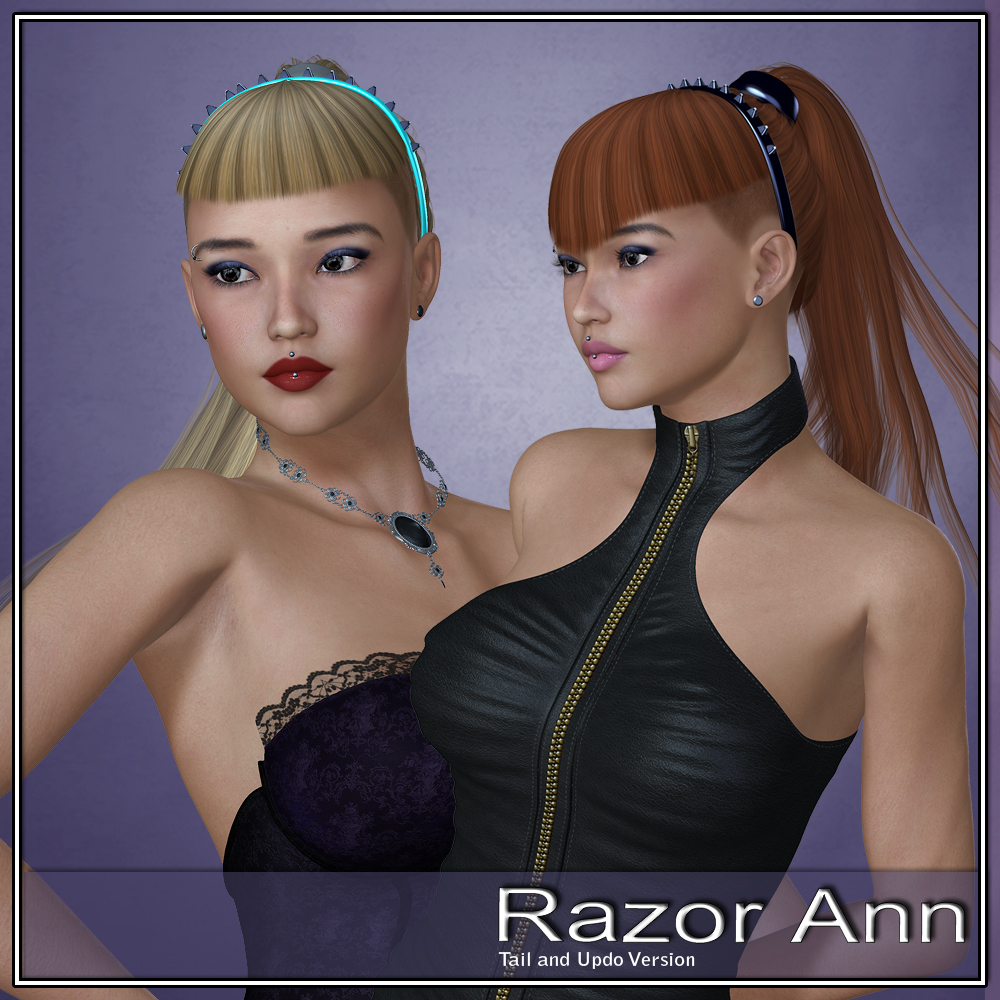 RazorAnn Hair for V4 and G2 by N/A