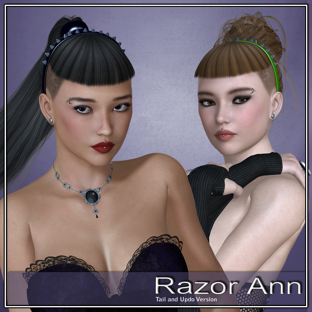 RazorAnn Hair for V4 and G2 by N/A