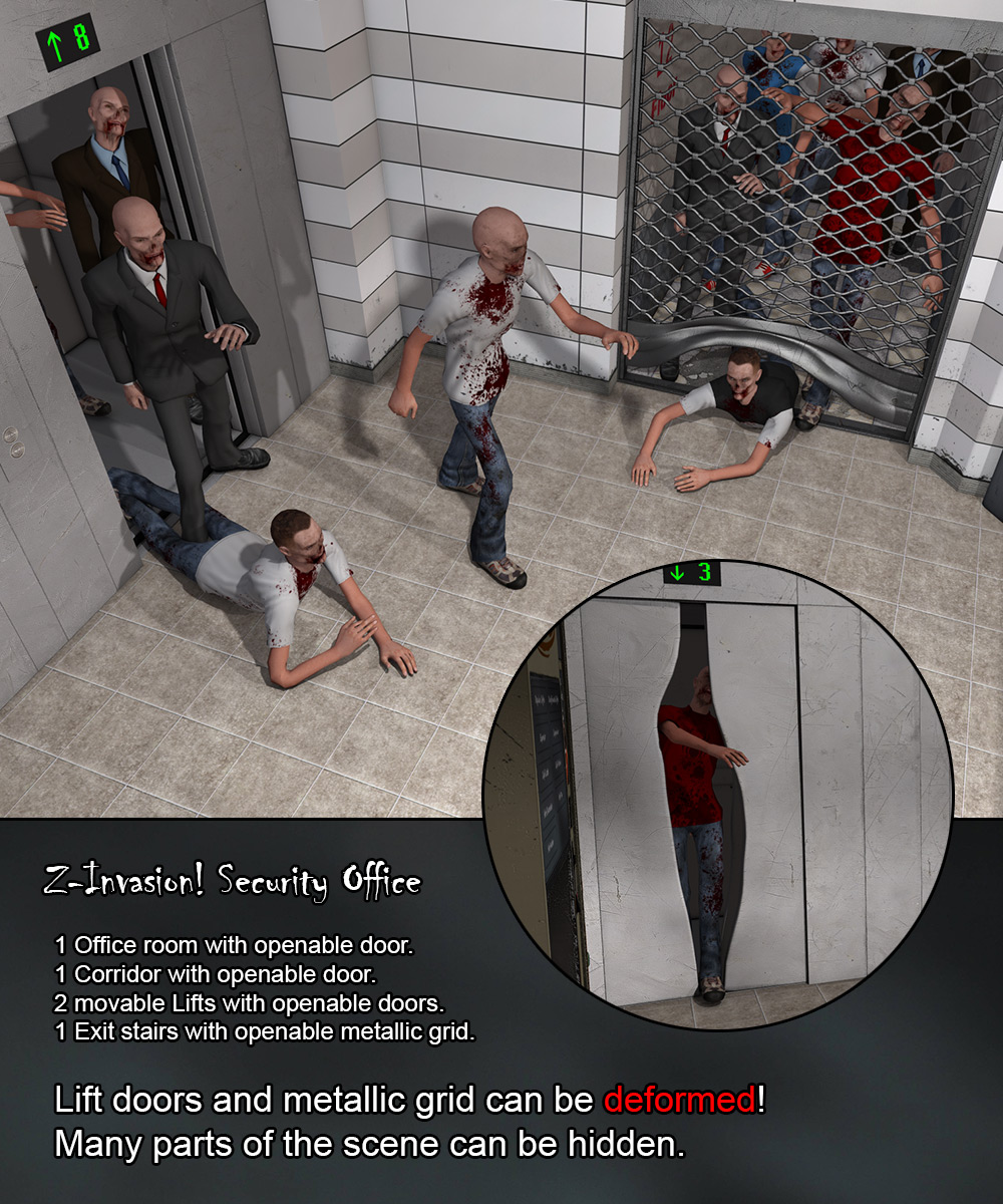Z-Invasion! Security Office by N/A