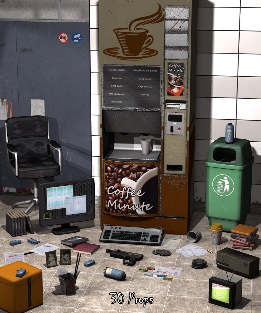 Z-Invasion! Security Office by N/A