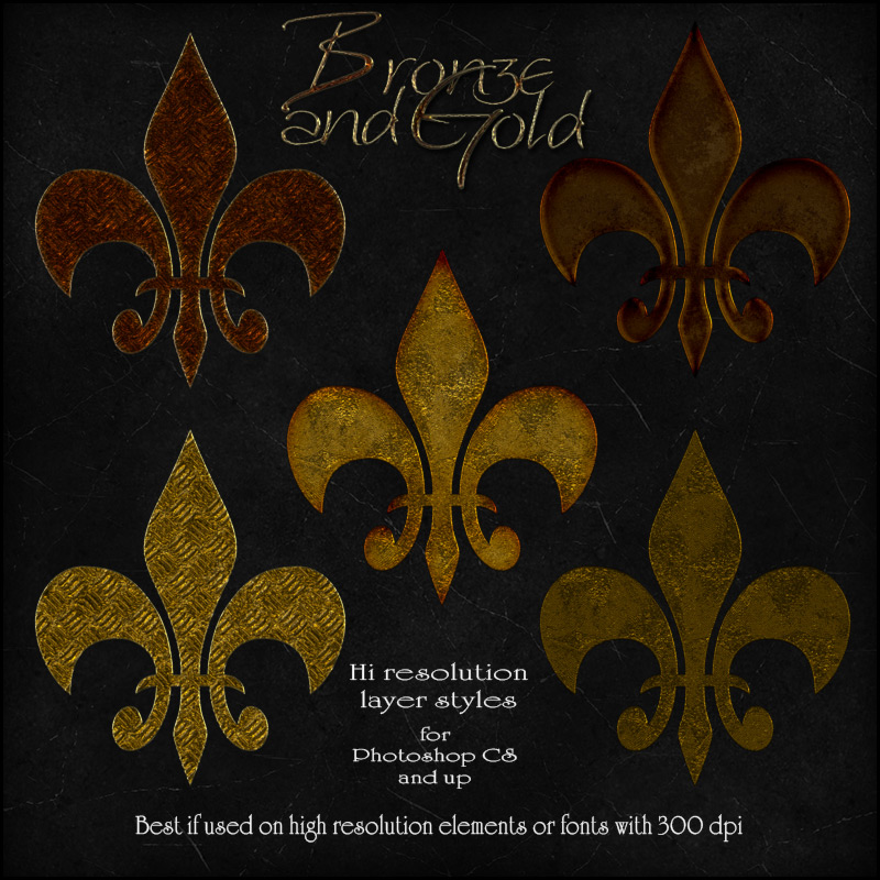 Bronze and Gold by N/A