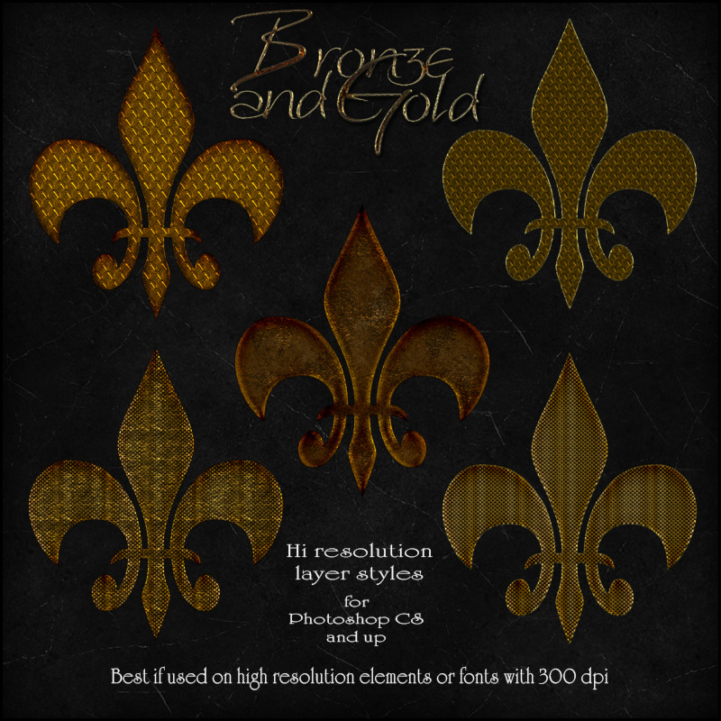 Bronze and Gold by N/A