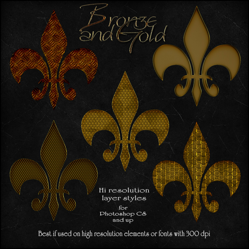 Bronze and Gold by N/A