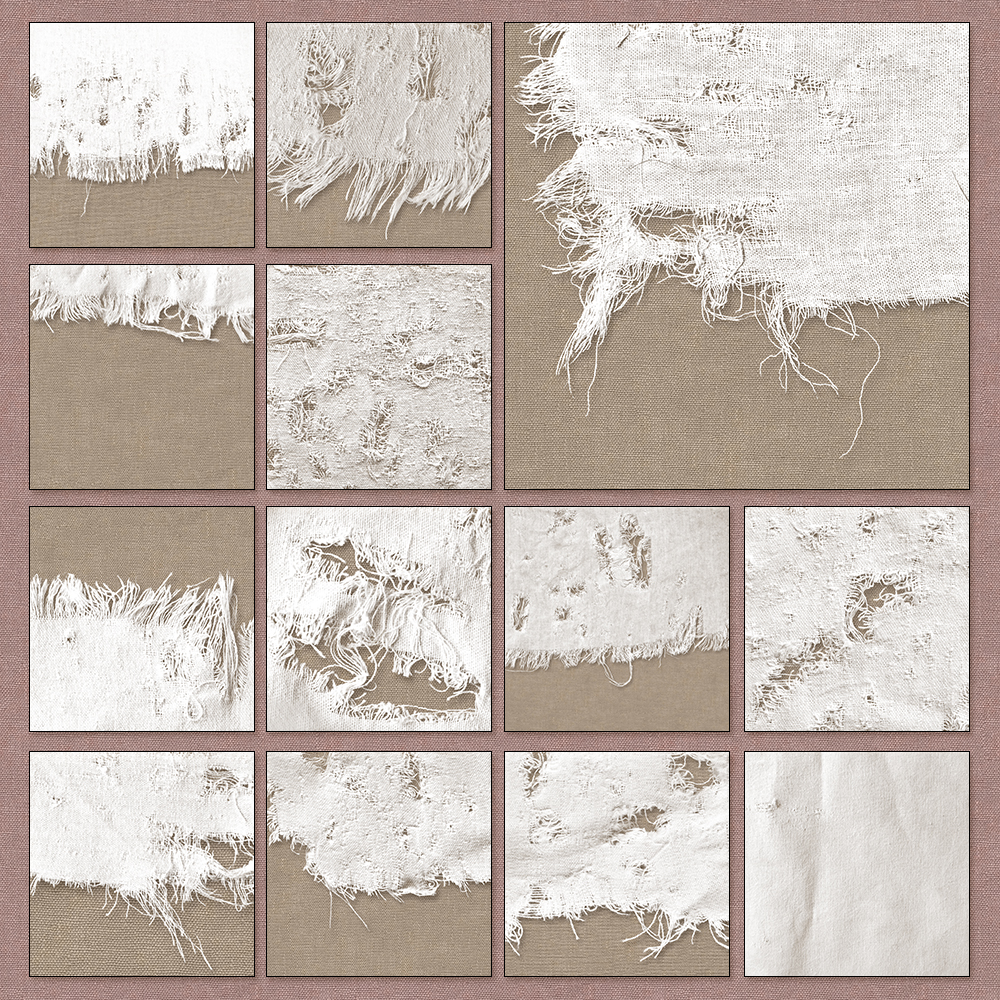 Ripped Fabrics by N/A