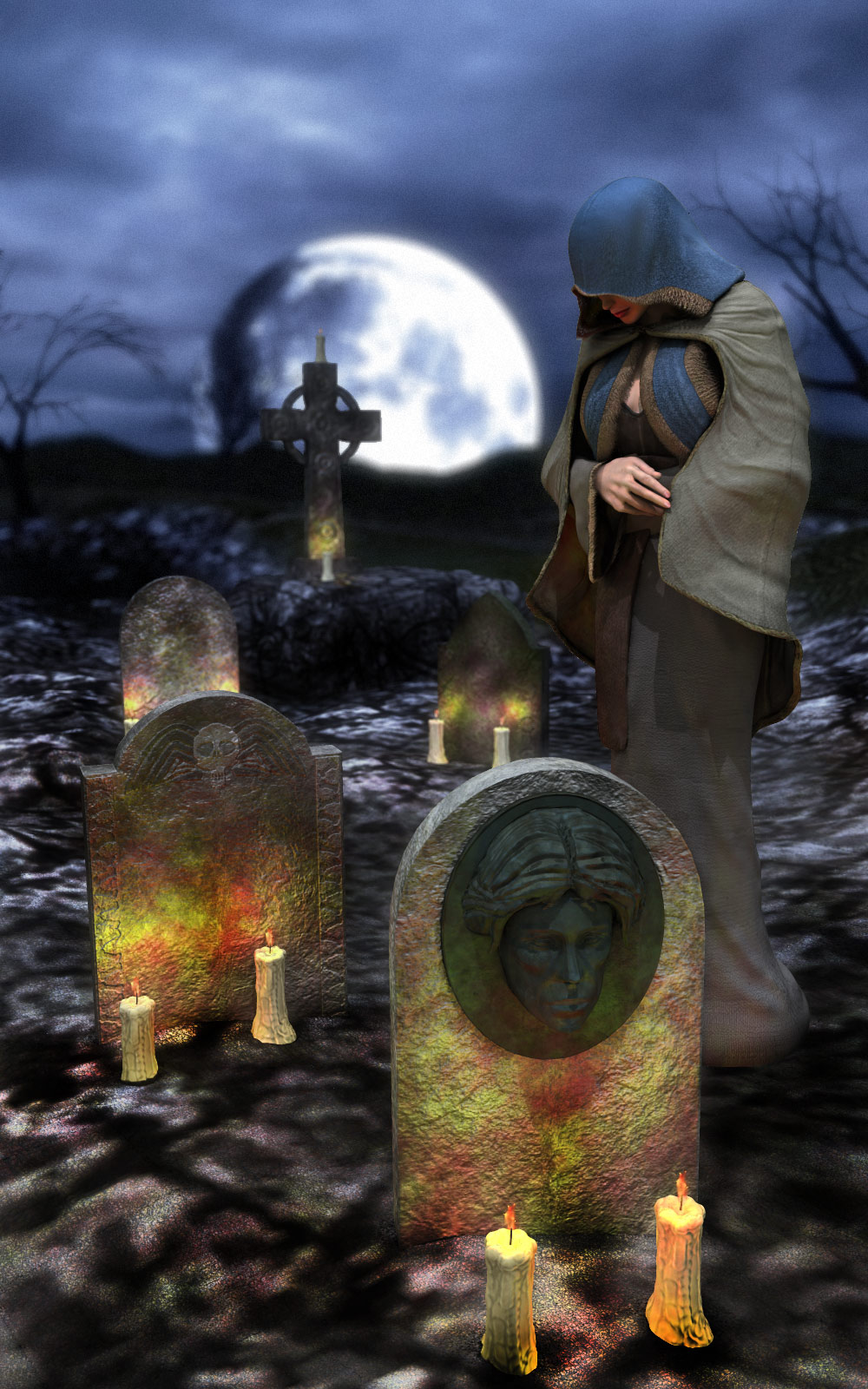 S1M Halloween: Gravestones by N/A