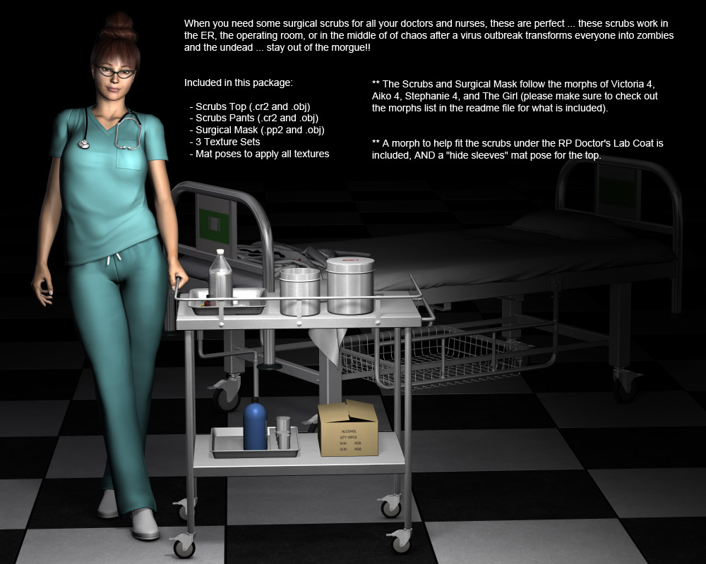 Doctor's Scrubs V4, A4, G4 by N/A