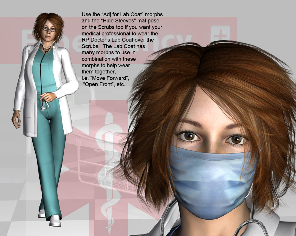 Doctor's Scrubs V4, A4, G4 by N/A