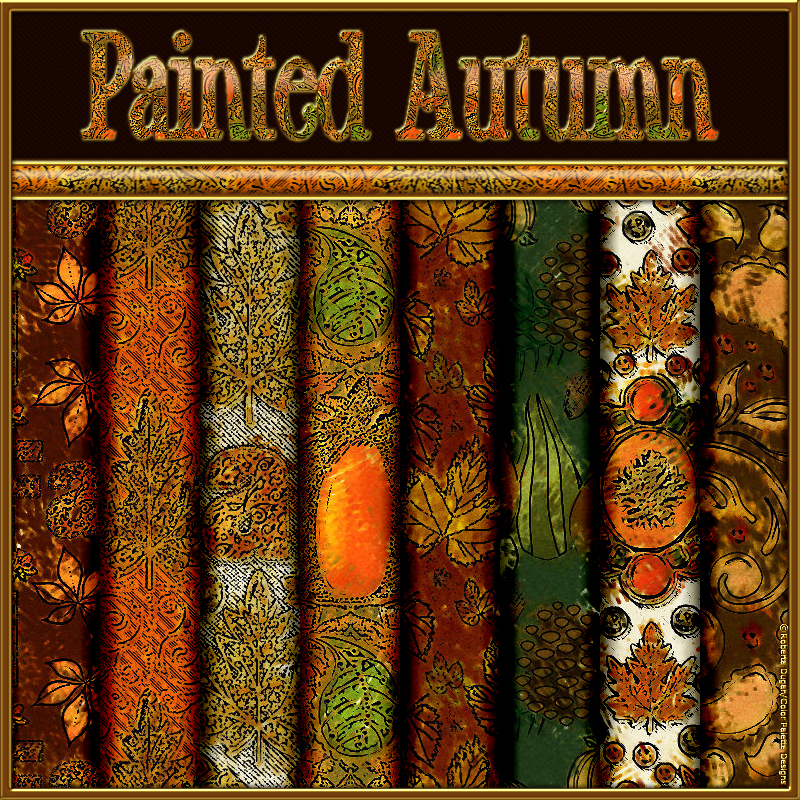 Painted Autumn Seamless Texture Pack by N/A