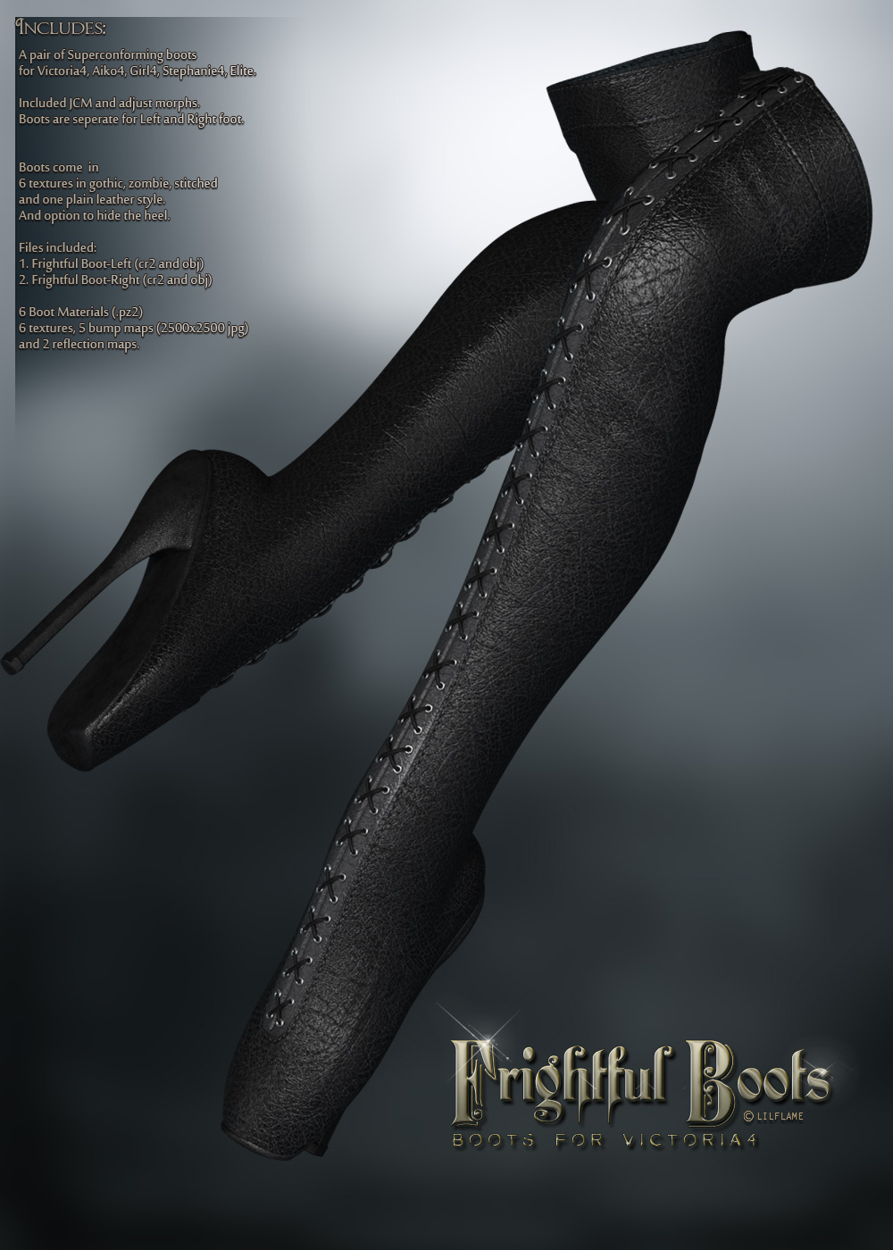 Frightful Boots V4/A4/G4 by N/A