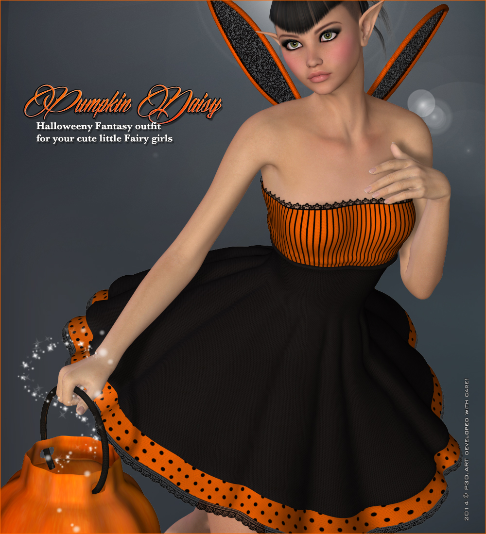 Pumpkin Daisy - V4 Outfit by N/A