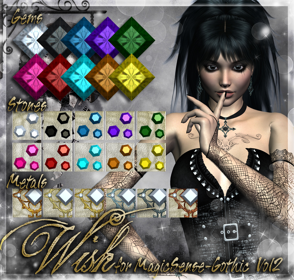 ALXN Wish for MagicSense-Gothic Vol2 by N/A